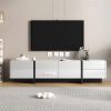 Black & White Contemporary Design TV Stand