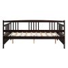 Full Size Daybed with Support Legs, Espresso