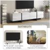 Black & White Contemporary Design TV Stand