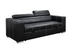 88 Inch Convertible Sofa Couch with Pull Out Bed, Modern Lounge Sleeper Sofa Set with Adjustable Headrest, Sofa Bed Furniture for for Living Room, Apa