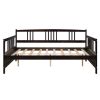 Full Size Daybed with Support Legs, Espresso