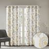 Jacquard Printed Room Darkening Curtain Panel