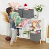 LED Kids Bookshelf and Toy Storage, Kids Bookcase with Storage, Kids Toy Storage Organizer, Bookshelf for Kids, Book Shelf for Kids Rooms and Bedroom,